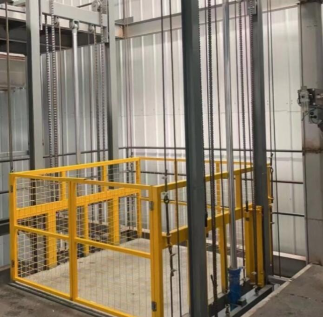 临沂导轨式升降机一般加工周期